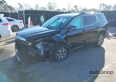 2020 GMC Acadia Fwd Slt из США, поврежденный, VIN 1GKKNMLS1LZ137161